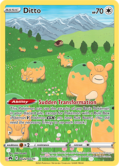 Ditto, Crown Zenith Galarian Gallery GG22/70