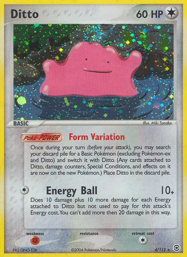 Ditto, FireRed & LeafGreen 004/112