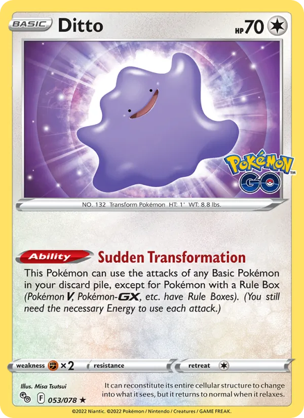 Ditto, Pokémon GO 053/078