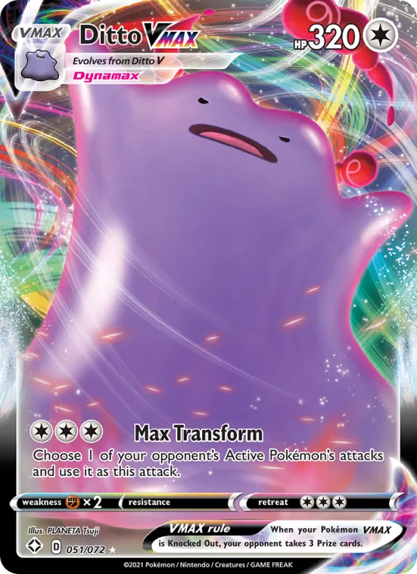 Ditto VMAX, Shining Fates 051/072