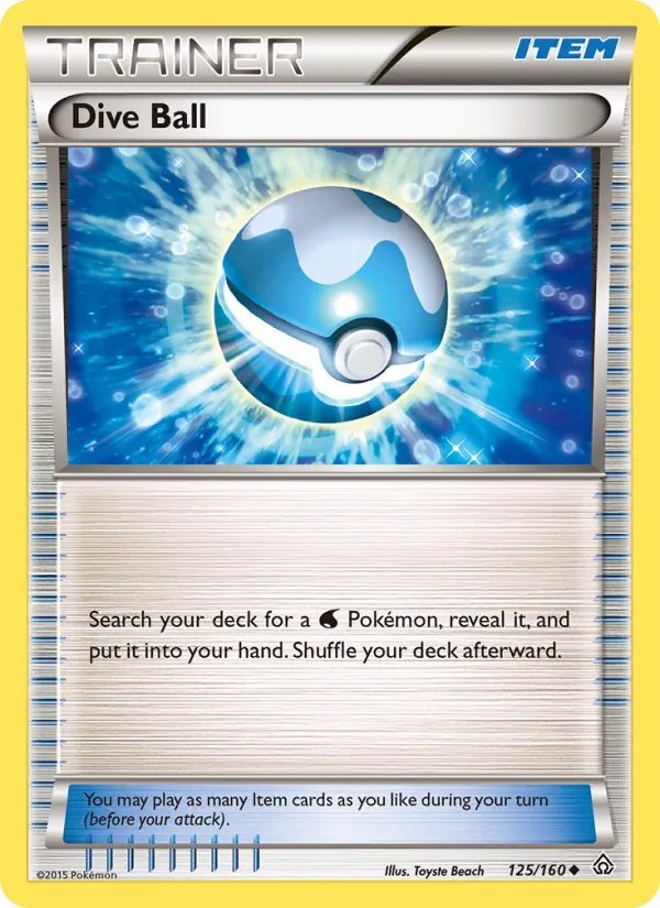 Dive Ball, Primal Clash 125/160
