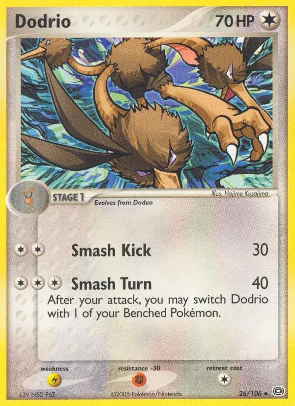 Dodrio, Emerald 026/106