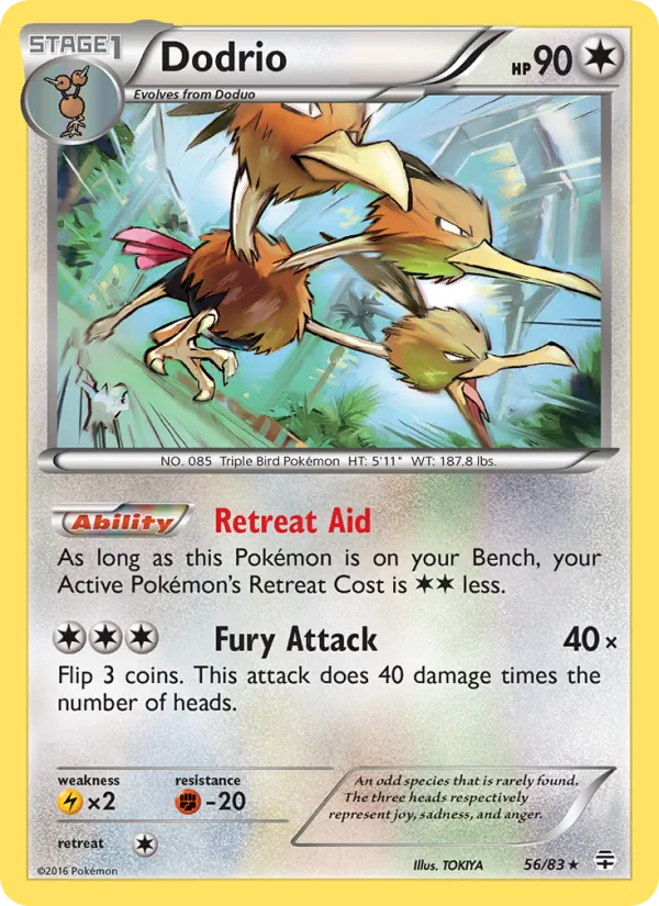 Dodrio, Generations 056/083