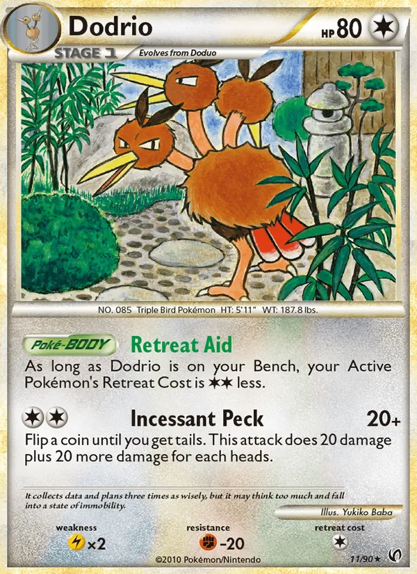 Dodrio, Undaunted 011/090