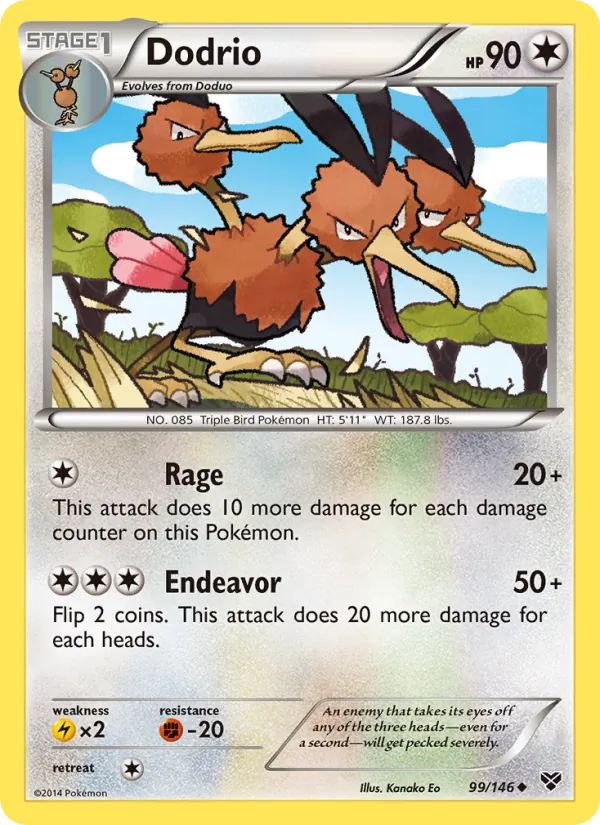 Dodrio, XY 099/146