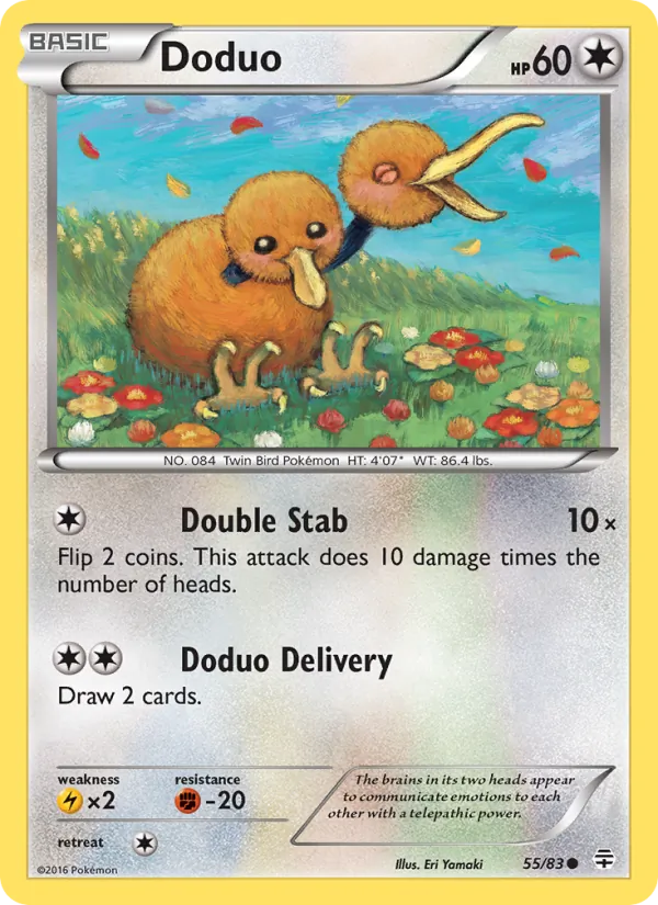 Doduo, Generations 055/083