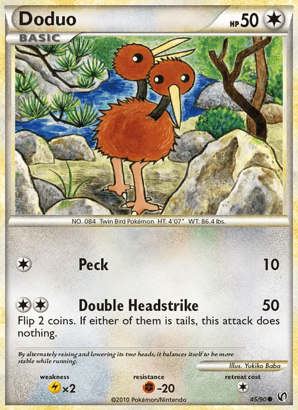 Doduo, Undaunted 045/090