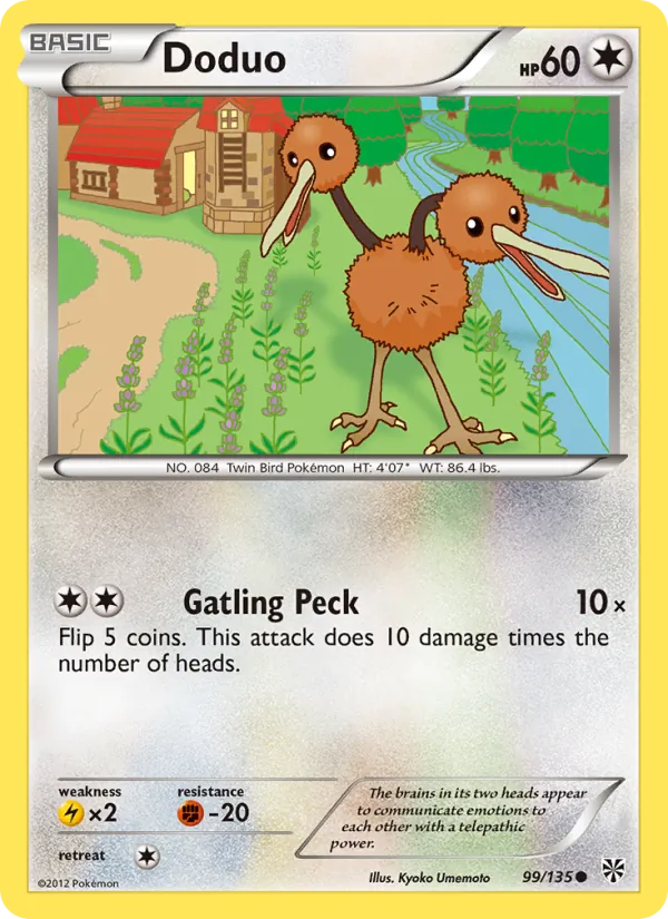 Doduo, Plasma Storm 099/135
