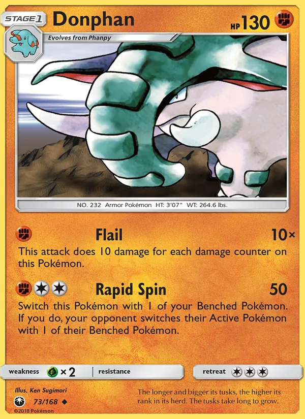Donphan, Celestial Storm 073/168