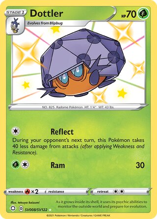 Dottler, Shining Fates SV008/SV122