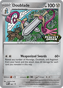 Doublade, MEP Black Star Promos 067