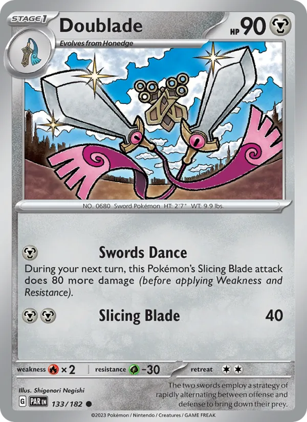 Doublade, Paradox Rift 133/182
