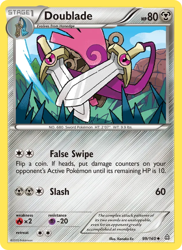 Doublade, Primal Clash 099/160