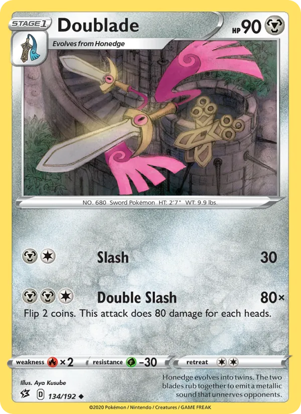 Doublade, Rebel Clash 134/192