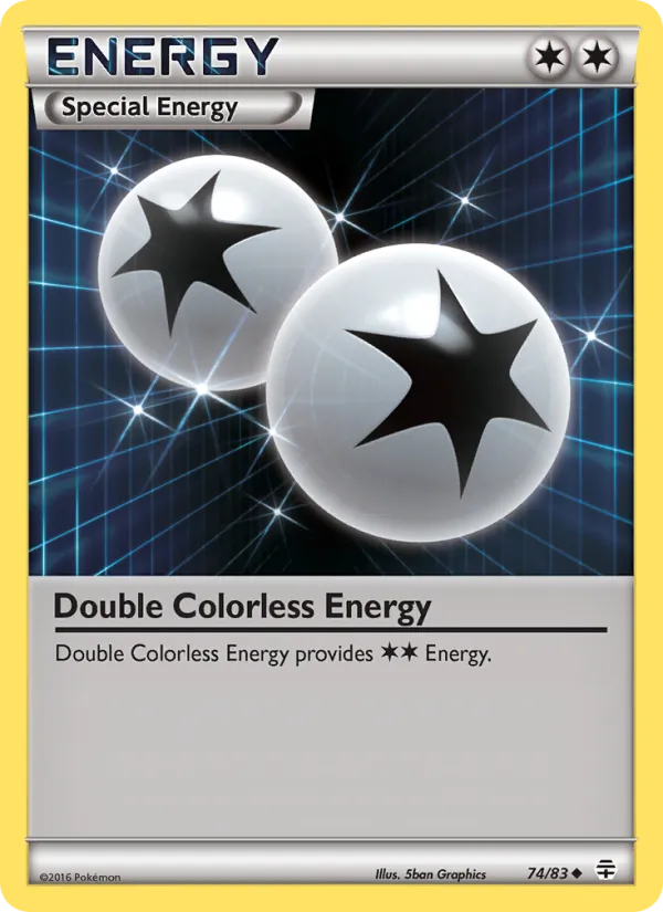 Double Colorless Energy, Generations 074/083