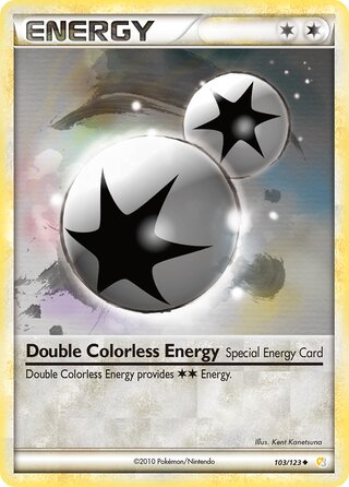 Double Colorless Energy, WC Deck 2010 (Boltevoir) 103/123