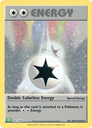 Double Colorless Energy, Pokémon TCG Classic (Venusaur) 032/034