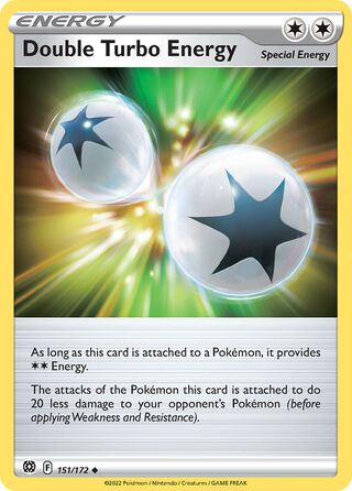 Double Turbo Energy, WC Deck 2022 (ADP) 151/172