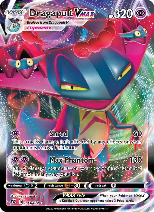 Dragapult VMAX, Rebel Clash 093/192