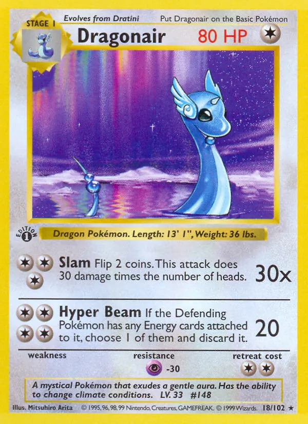 Dragonair, Base 018/102