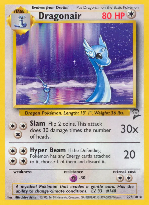 Dragonair, Base Set 2 022/130