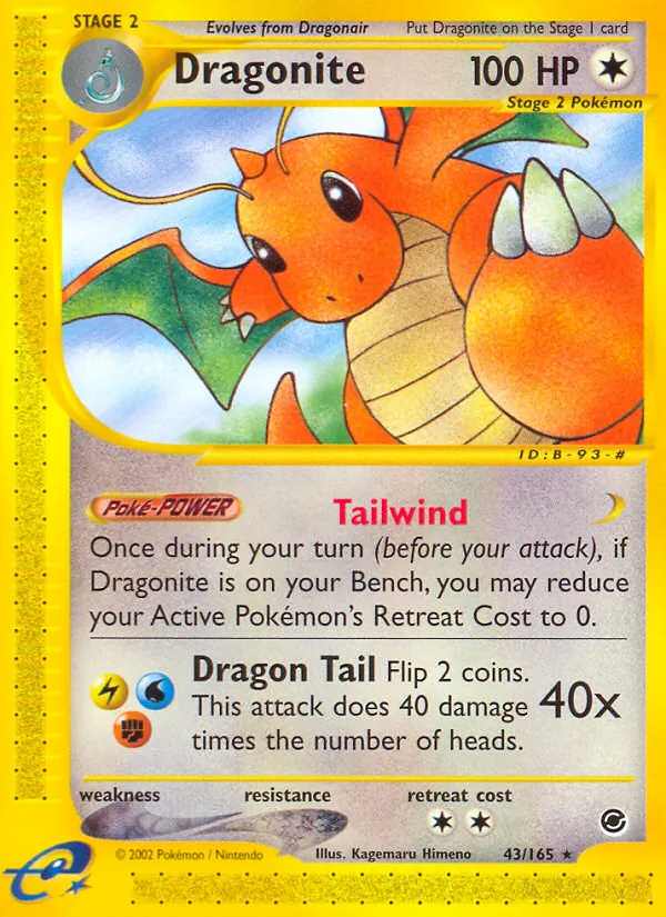 Dragonite, Expedition Base Set 043/165