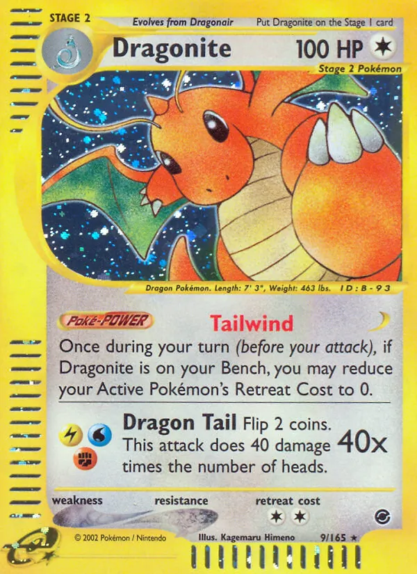 Dragonite, Expedition Base Set 009/165