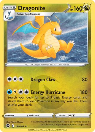 Dragonite, Play! Pokémon Prize Pack Series Four 131/195