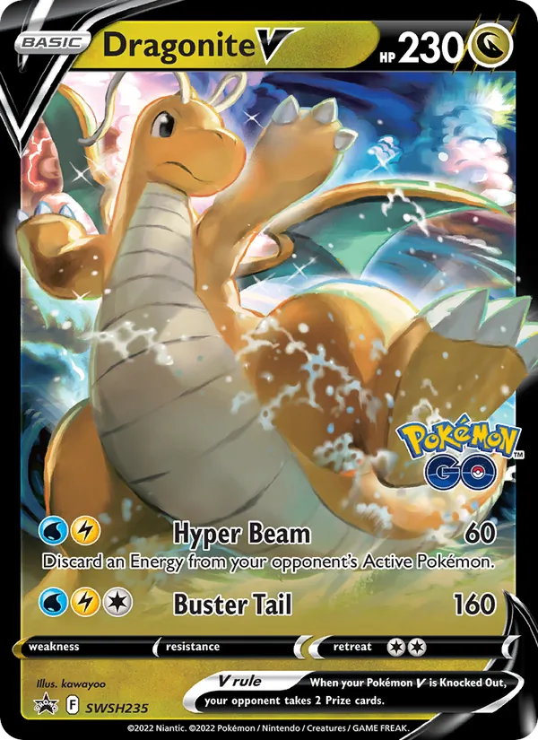 Dragonite V, SWSH Black Star Promos SWSH235/307