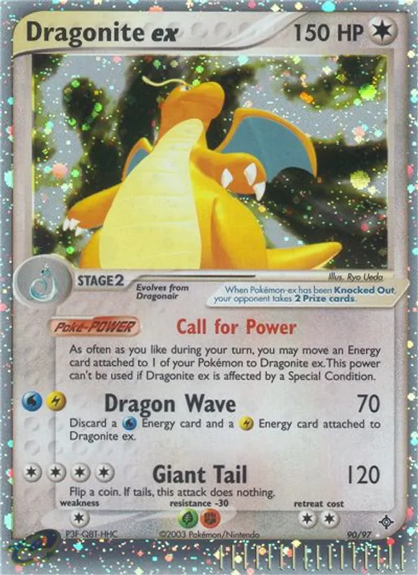 Dragonite EX, Dragon 090/097