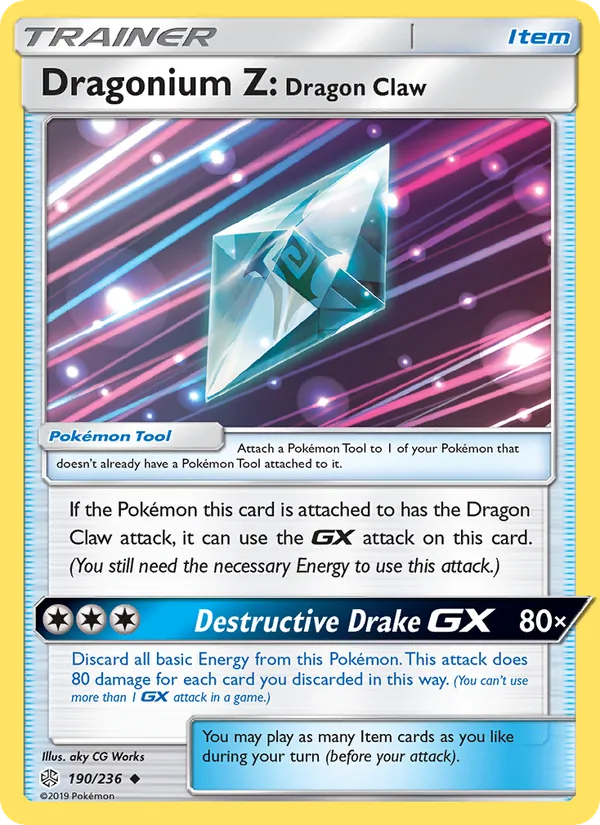 Dragonium Z: Dragon Claw, Cosmic Eclipse 190/236