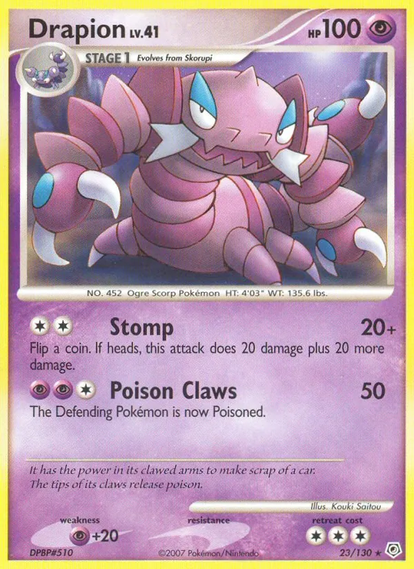 Drapion, Diamond & Pearl 023/130