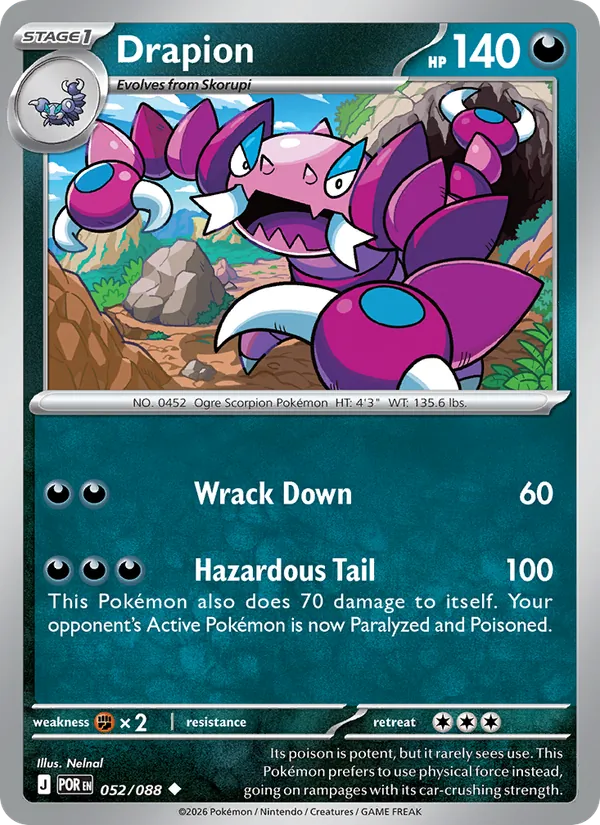Drapion, Perfect Order 052/088