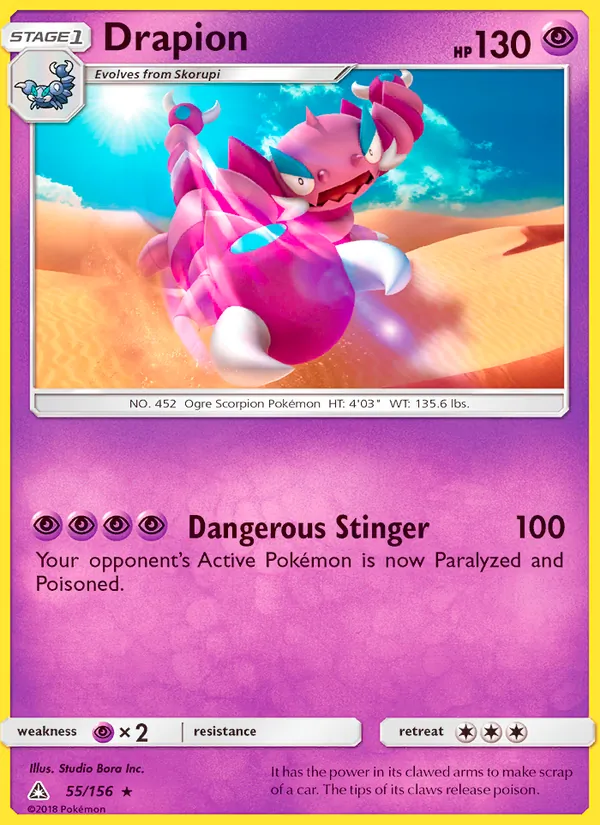 Drapion, Ultra Prism 055/156