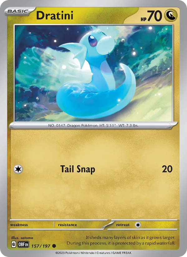 Dratini, Obsidian Flames 157/197