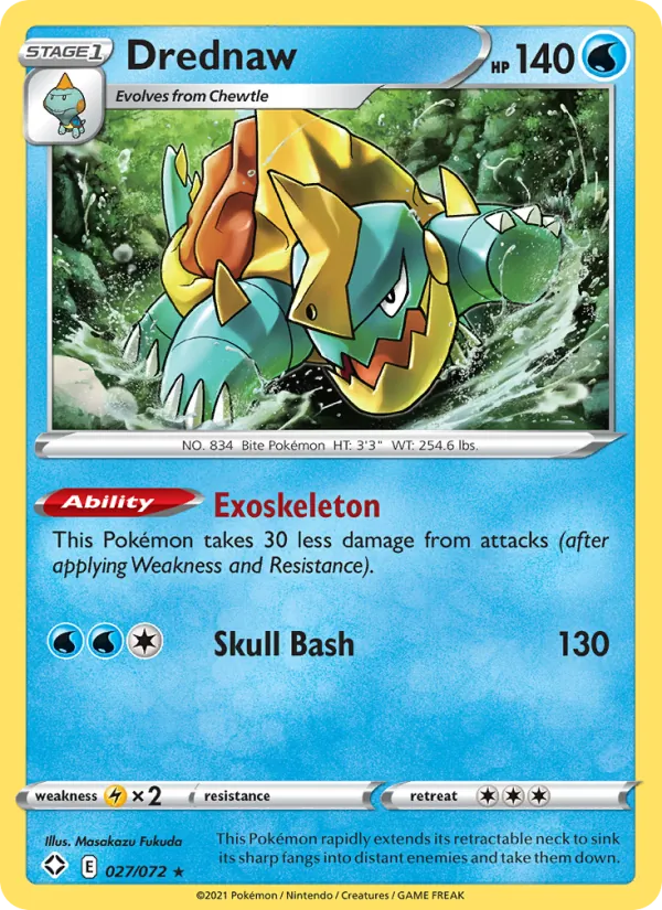 Drednaw, Shining Fates 027/072