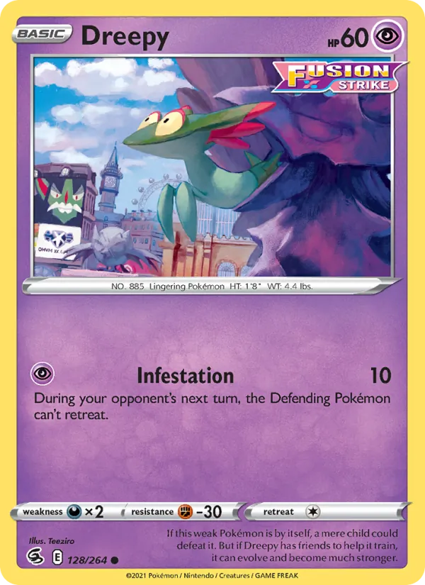 Dreepy, Fusion Strike 128/264