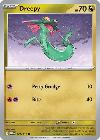 Dreepy, Prismatic Evolutions 071/131