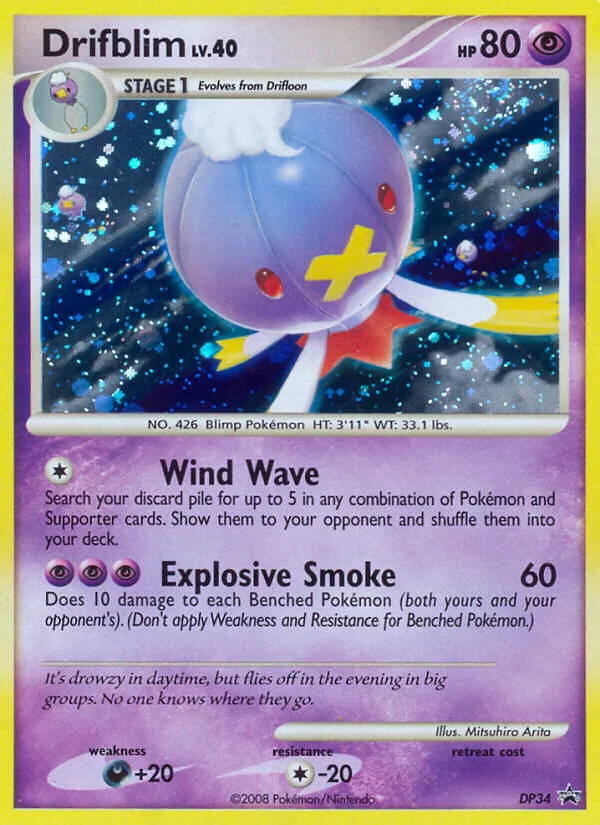 Drifblim, Diamond & Pearl Promos DP34
