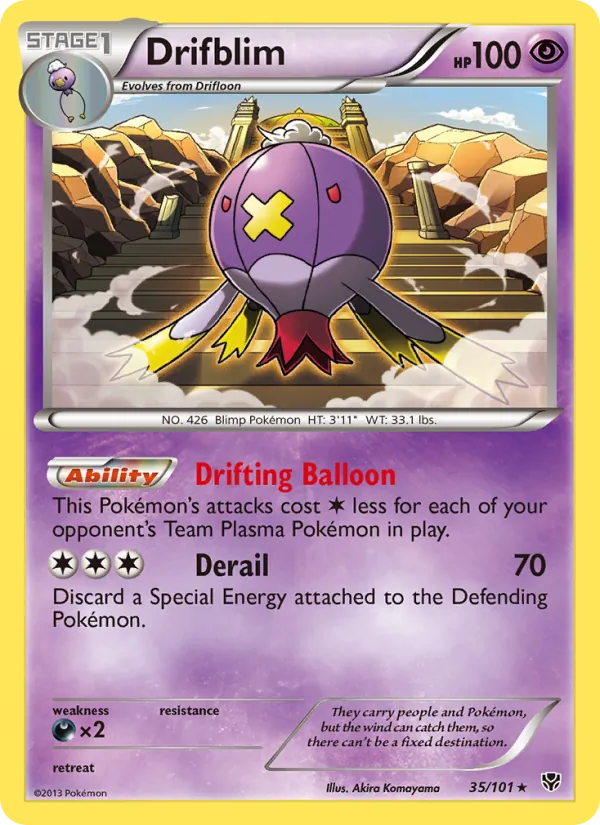Drifblim, Plasma Blast 035/101