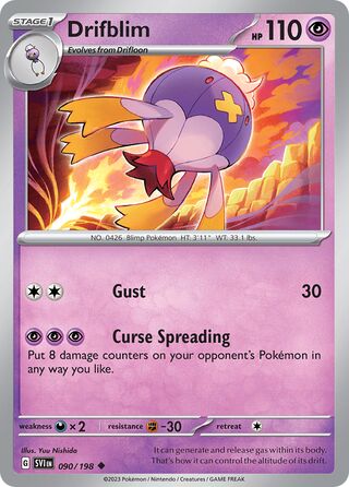 Drifblim, Trick or Trade 2023 090/198