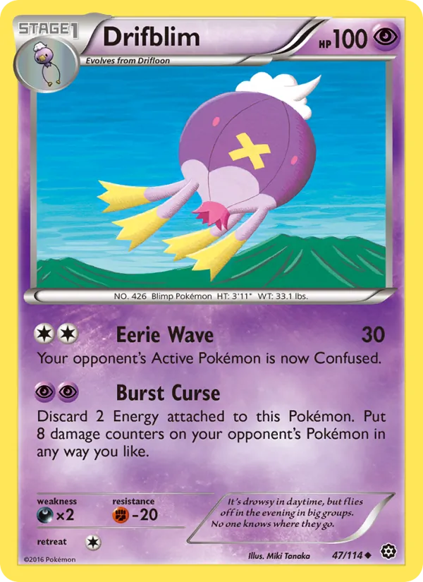 Drifblim, Steam Siege 047/114