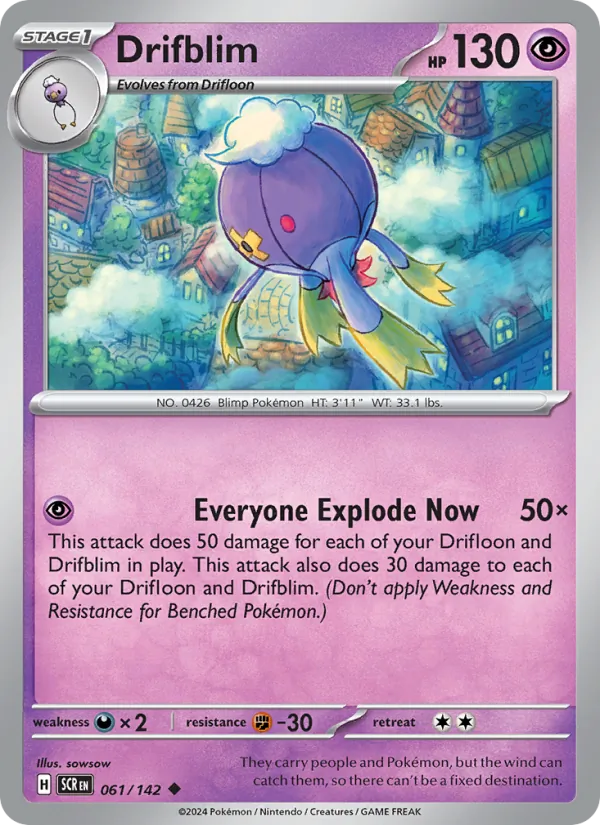 Drifblim, Stellar Crown 061/142