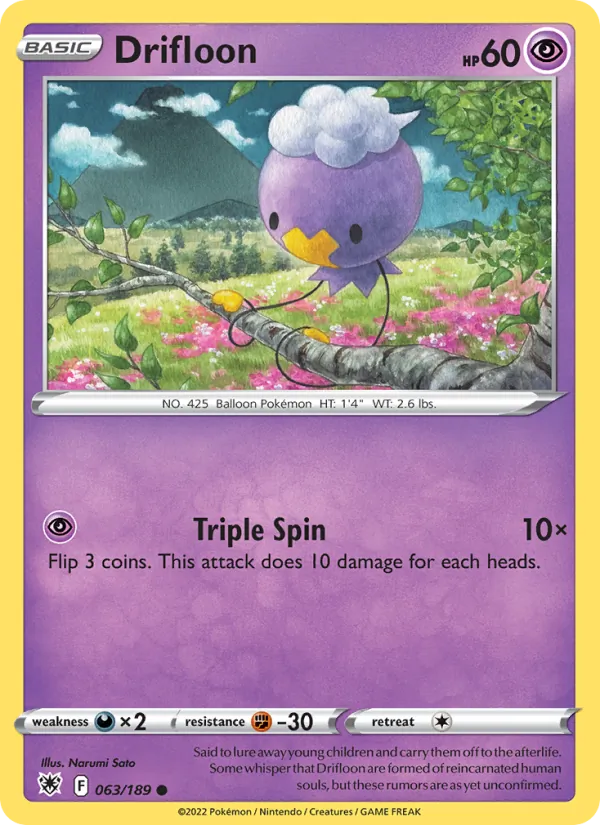 Drifloon, Astral Radiance 063/189