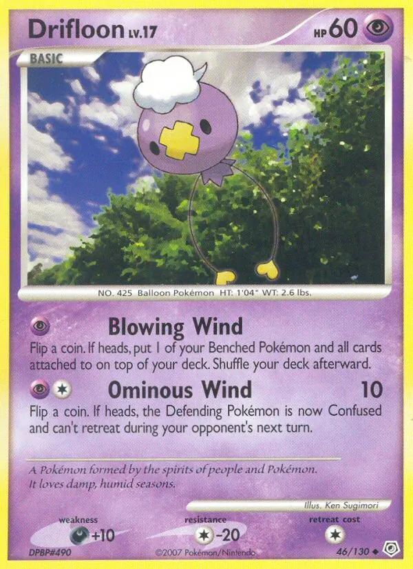 Drifloon, Diamond & Pearl 046/130