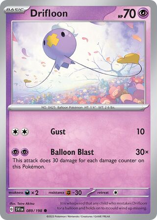 Drifloon, Trick or Trade 2023 089/198