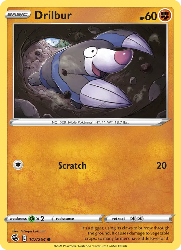 Drilbur, Fusion Strike 147/264