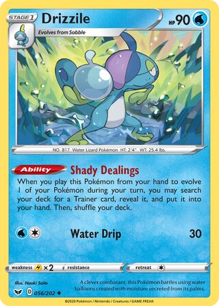 Drizzile, WC Deck 2022 (Ice Rider Palkia) 056/202