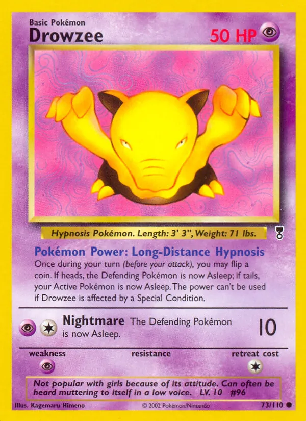 Drowzee, Legendary Collection 073/110