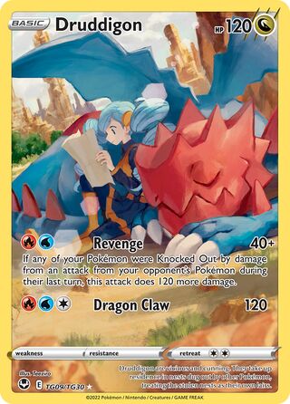 Druddigon, Silver Tempest Trainer Gallery TG09/30